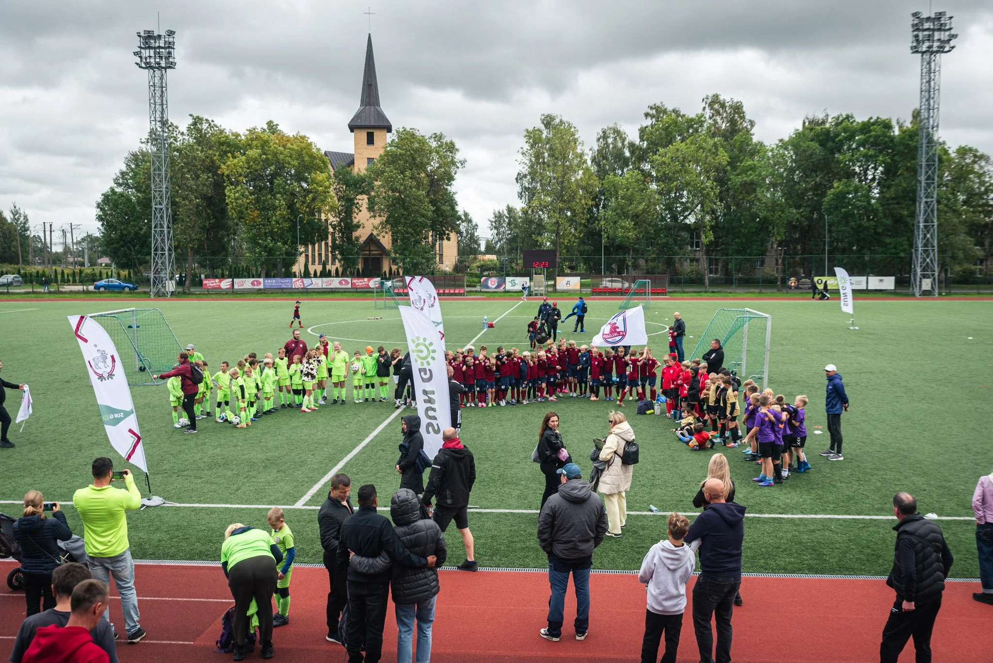U9 jaunatnes futbola festivāla noslēdzošā kārta 