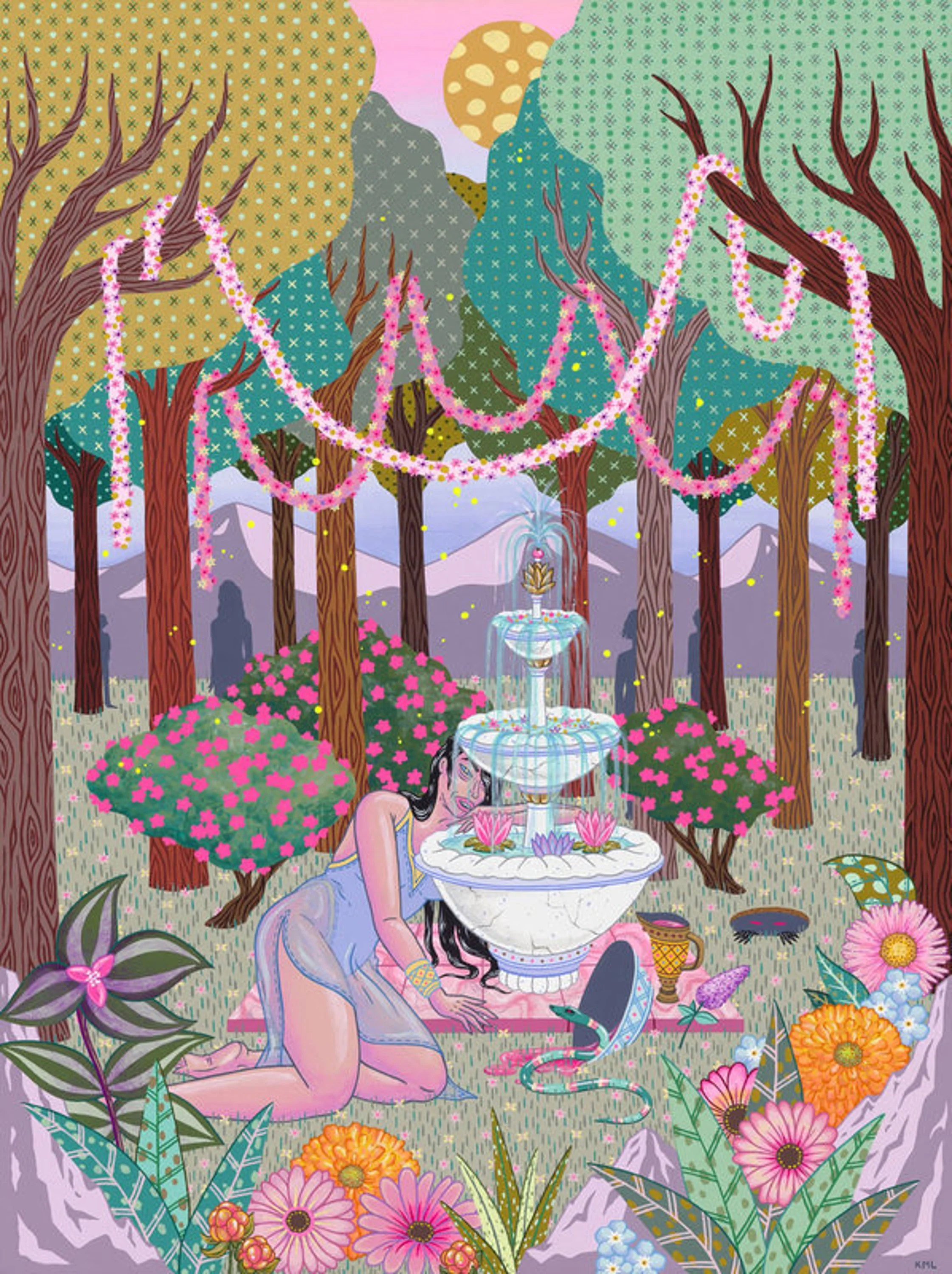    Kirsten Liu Wong,      ‘How Fast the Shadows Fall’    