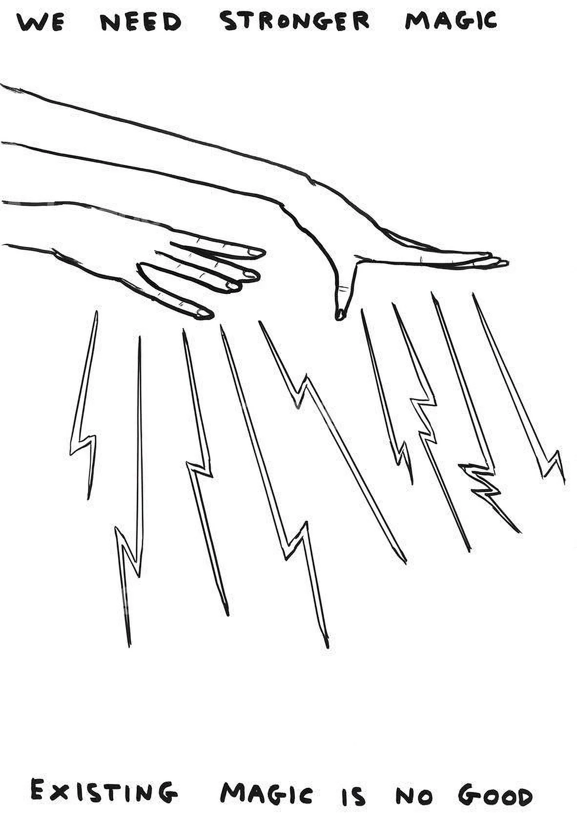    David Shrigley, ‘Magic’. Works from      Lougher Contemporary    