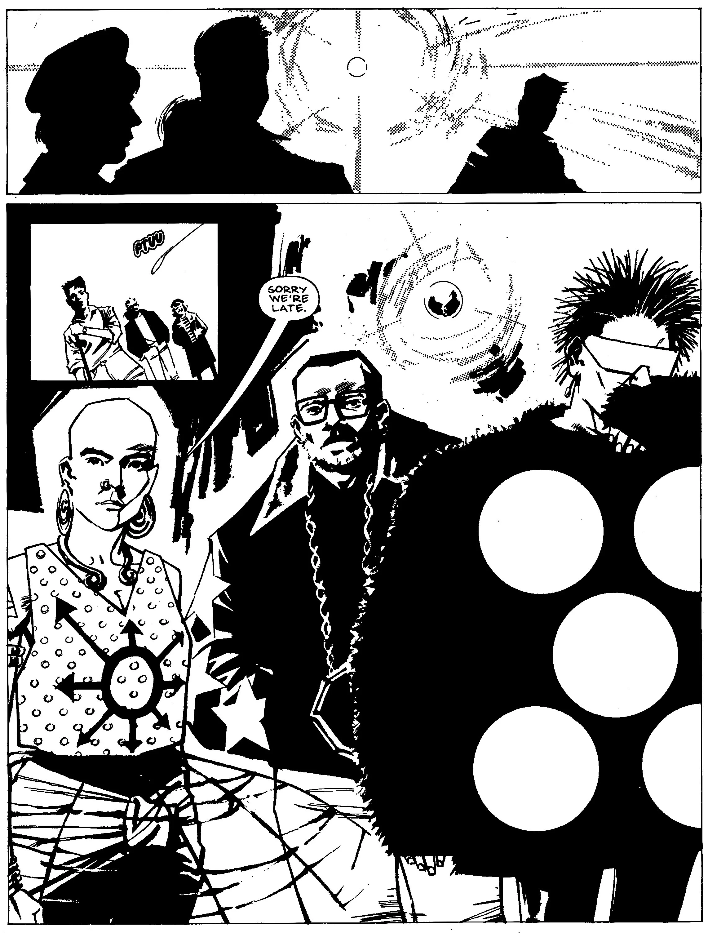   If you like this there’s another    Grant Morrison    reference below  