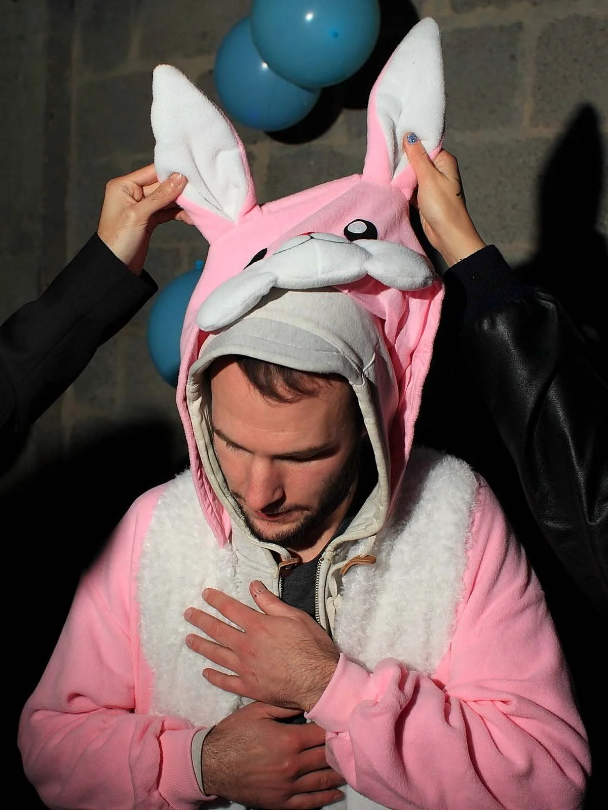     Ravers in east London   