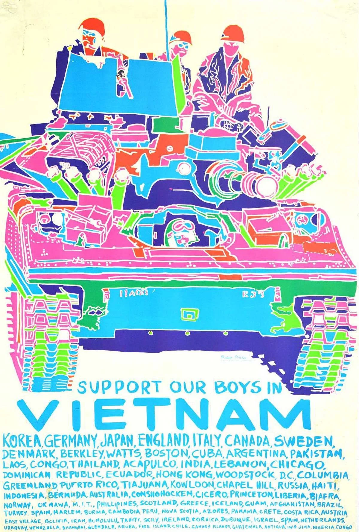    Vintage war poster from      Antikbar Art    