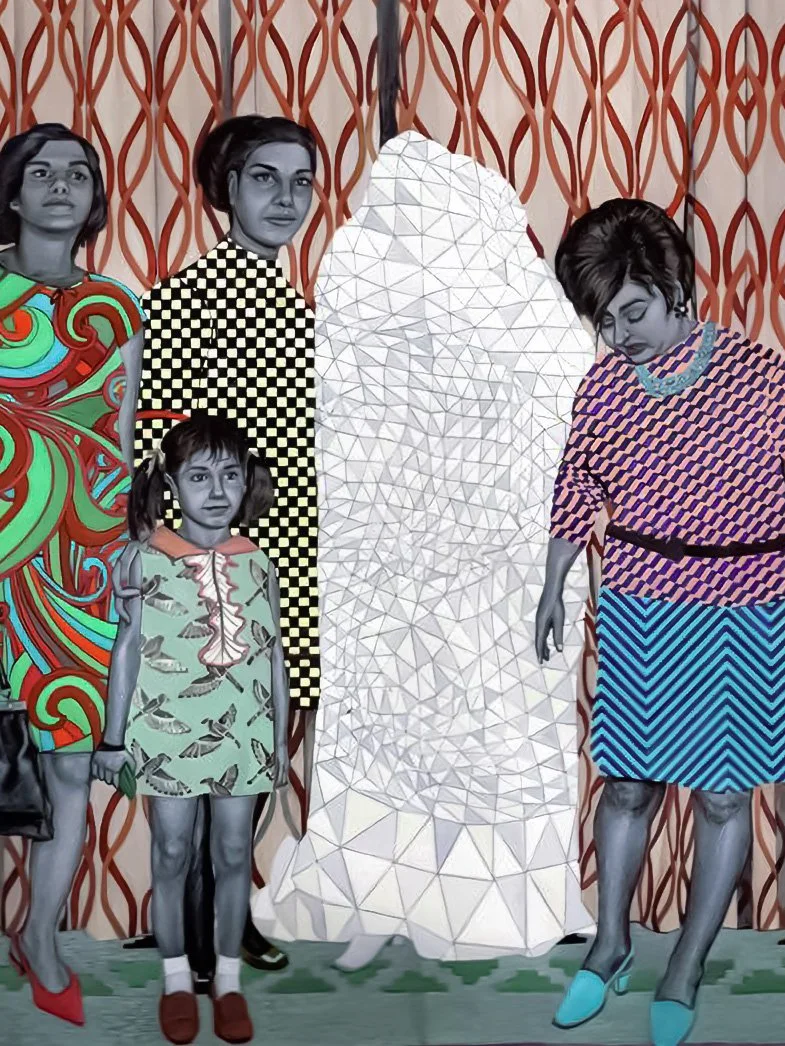     Soheila Sokhanvari, The Gift, from the exhibition      Rebel Rebel at The Barbican     , London till 22 Feb 2023   