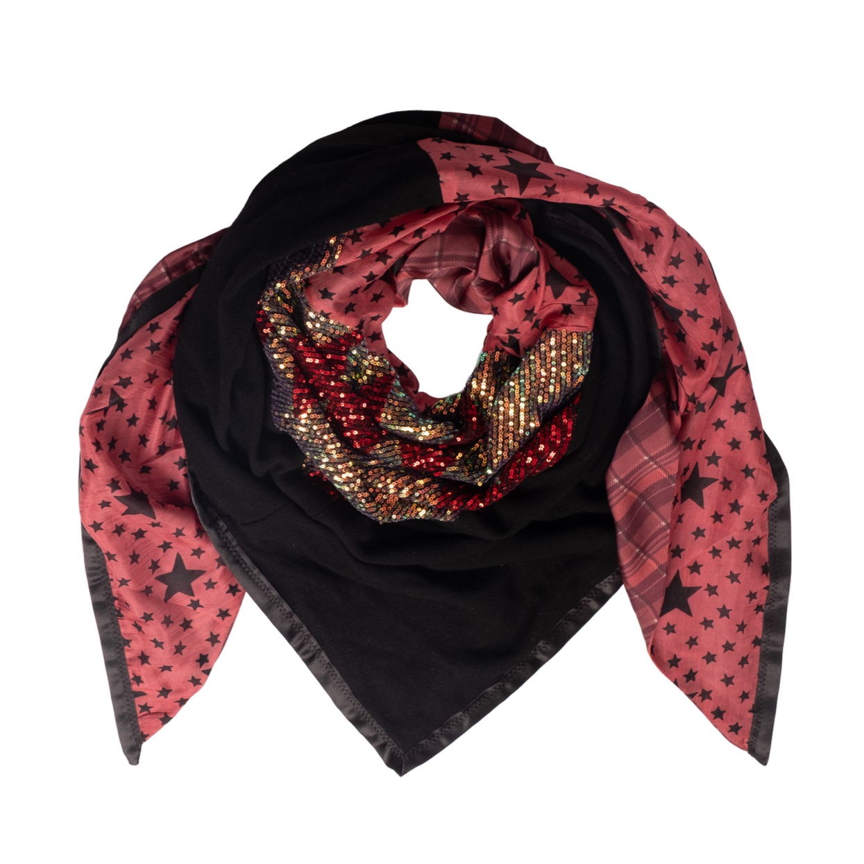 Trianglescarf Rockstar Red