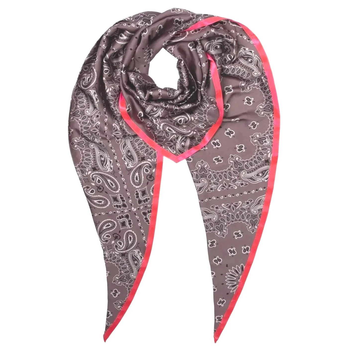 Longscarf Bandana Grey neon