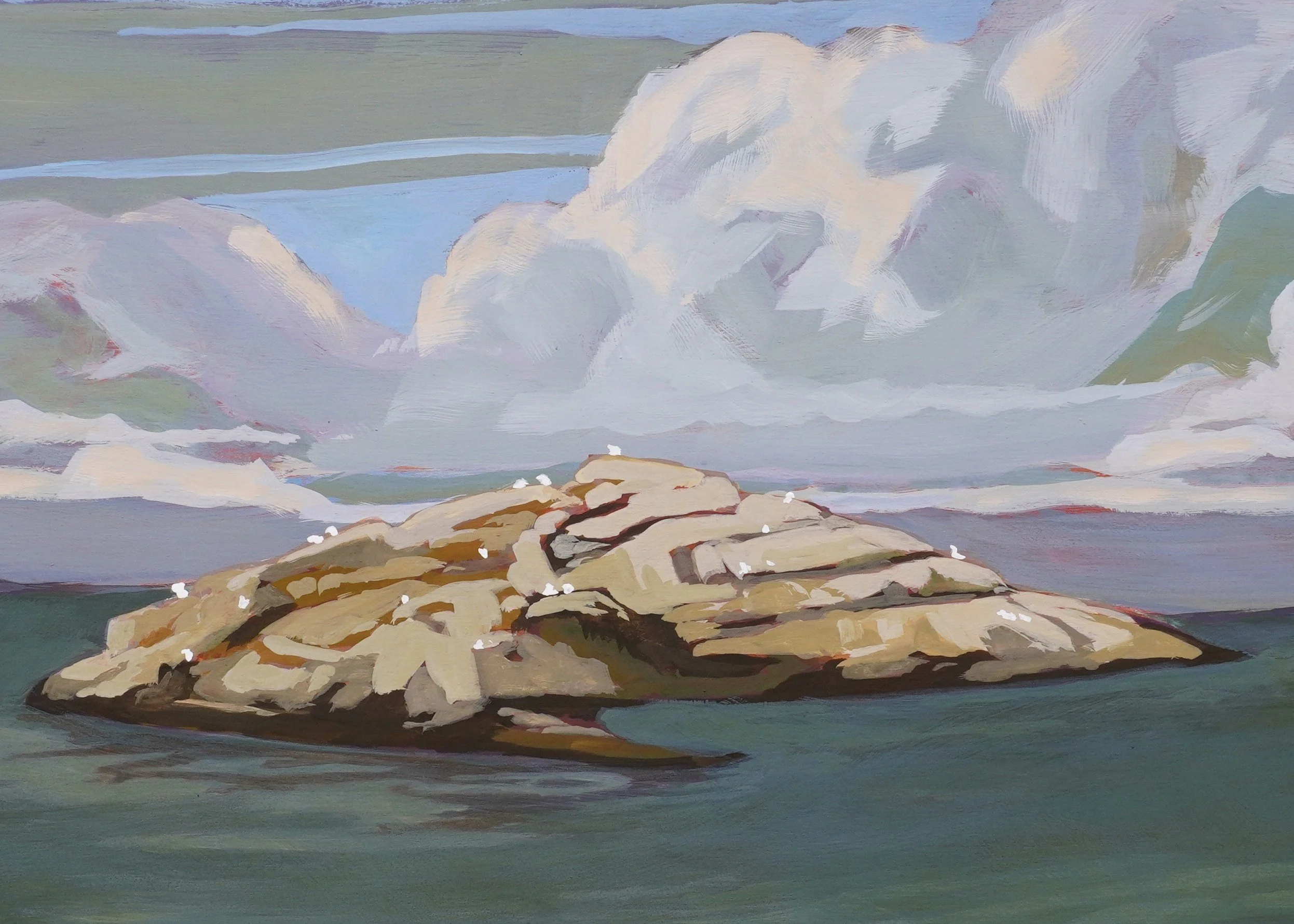 Babb's Rock Print
