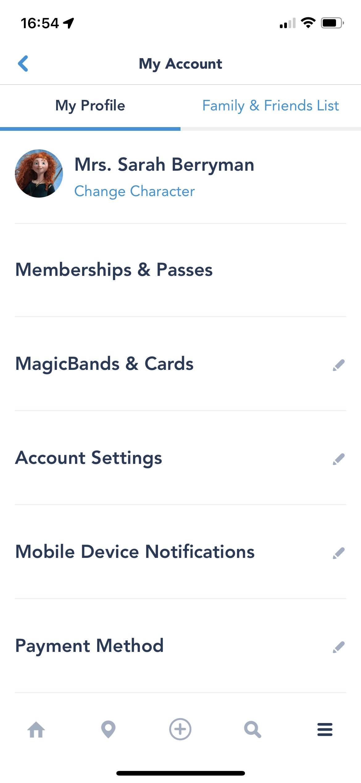 Disney World App & Park Reservations — Berryman Adventures