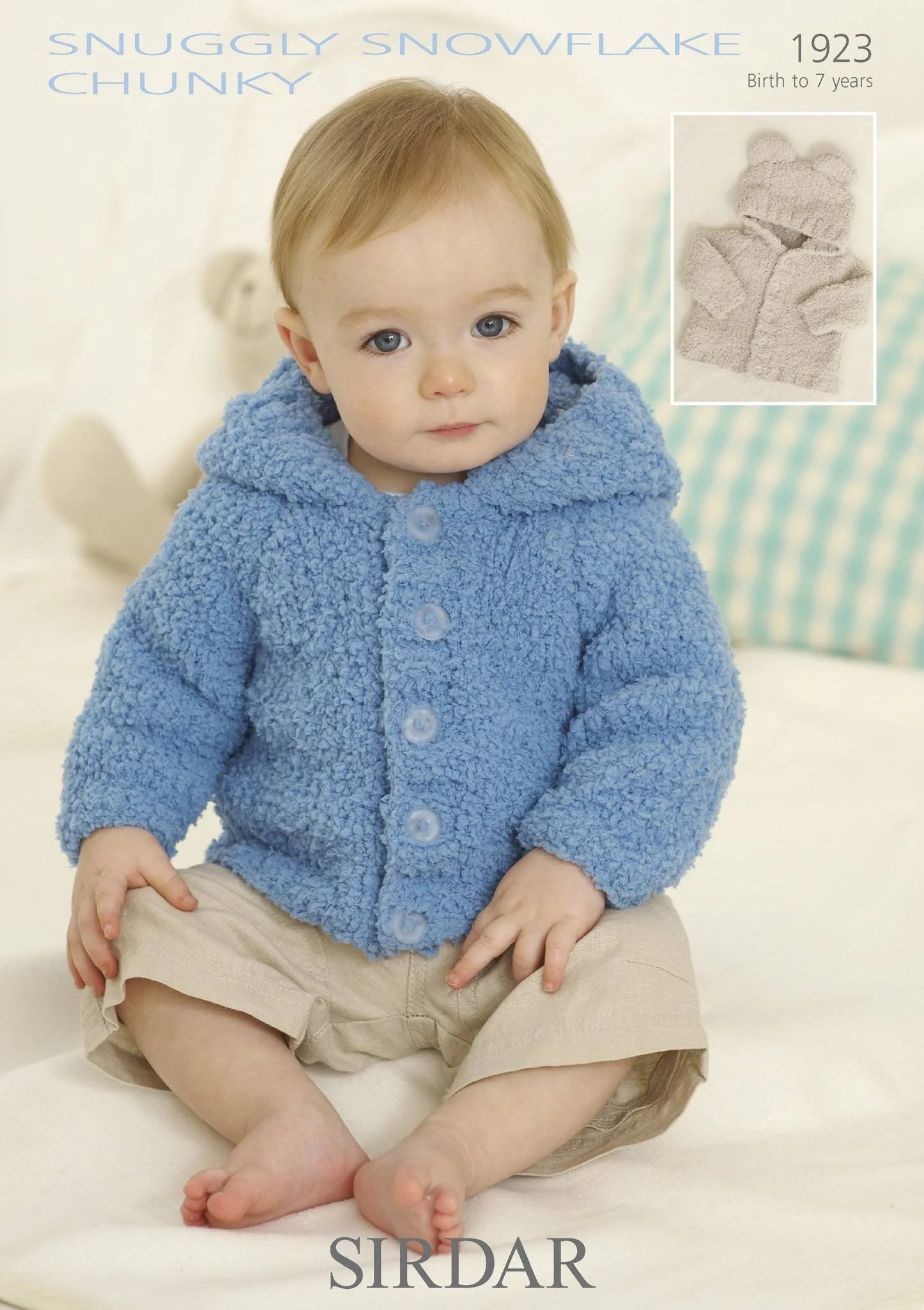 Sirdar Pattern 1923 Snowflake Baby Jacket