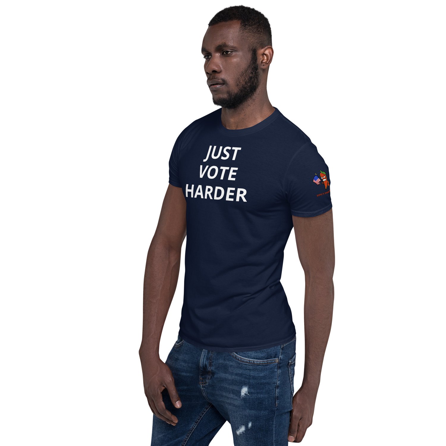 koks kaustisk For tidlig Just Vote Harder-Sleeve Unisex T-Shirt — Spicy-Shirts
