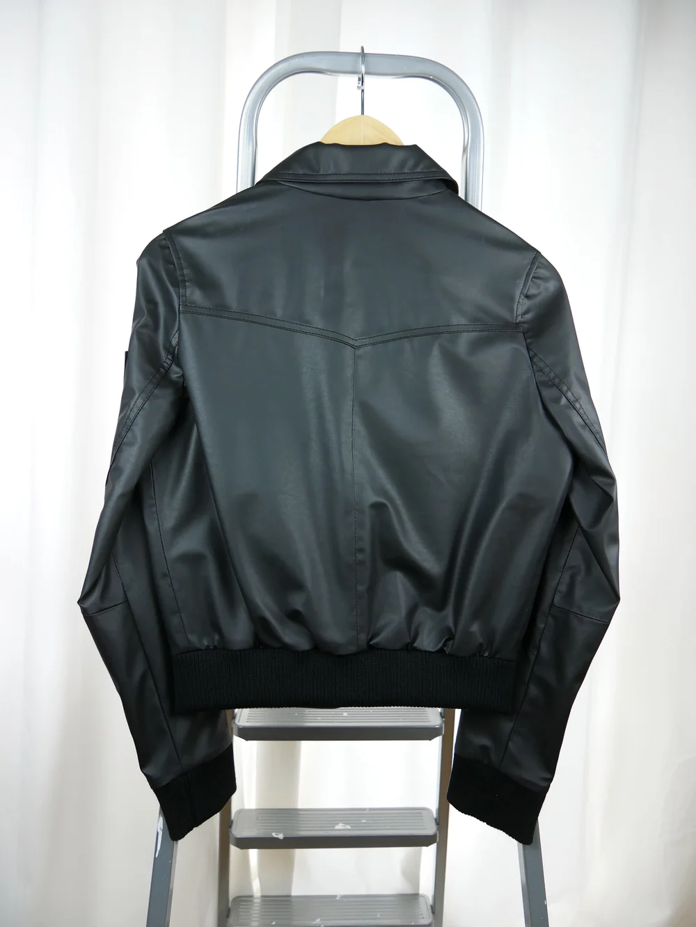 bomber jacket desserto leather jacket