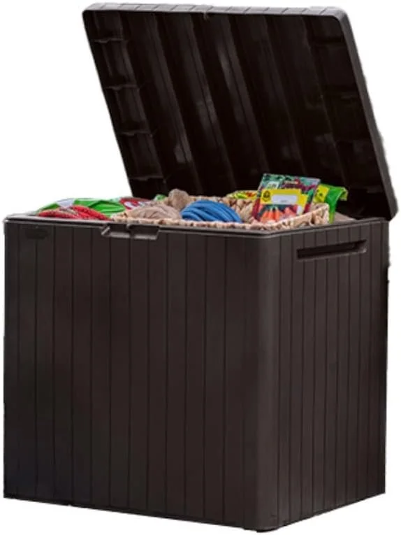 Our favorite storage bins. We keep pool toys, towels, etc. in these and they work great!