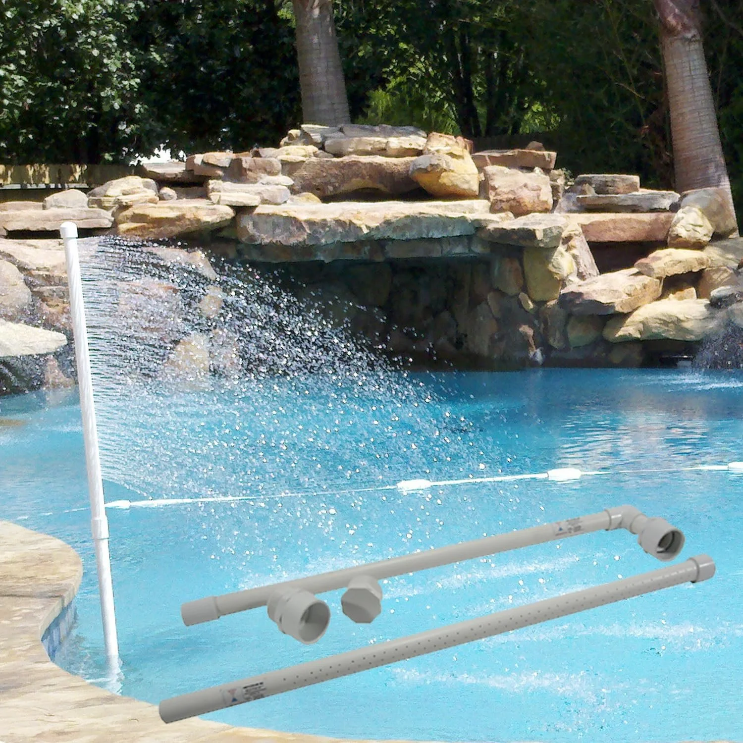 The easiest and cheapest way to keep your pool cool in the Summer. I can't believe how well these work!