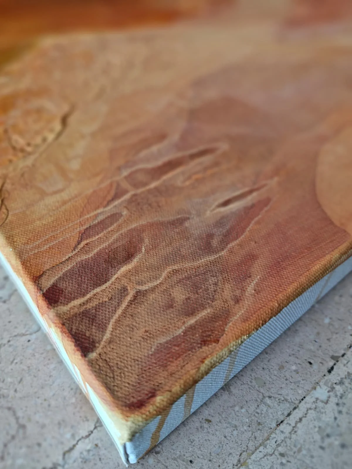 artstudioaparna abstract art Mrida series. Abstract, textural art in earth tones.