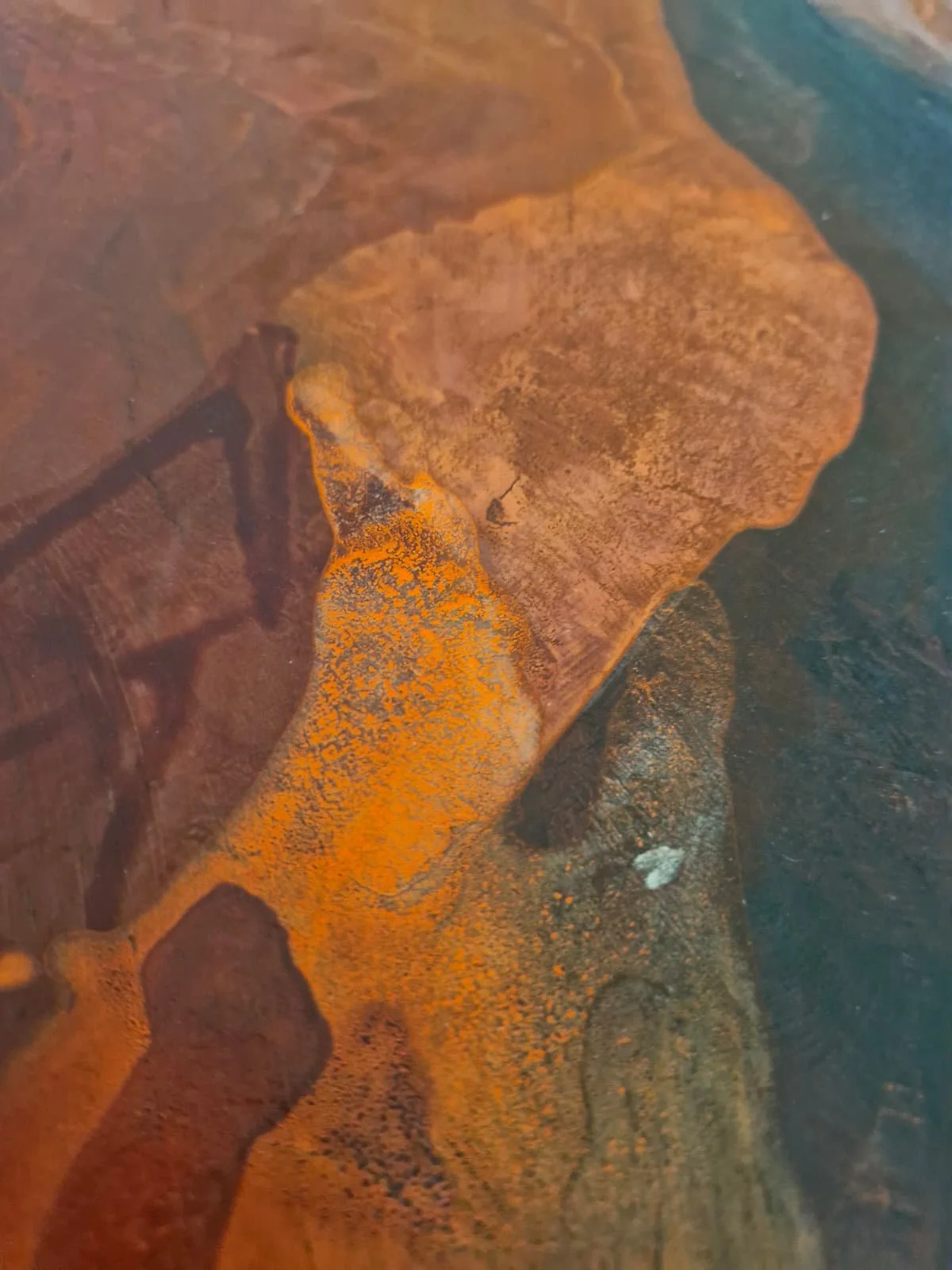 artstudioaparna abstract art Mrida series. Abstract, textural art in earth tones.