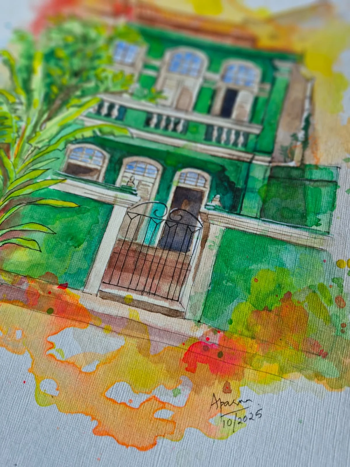 artstudioaparna-figurative-art-Shophouse at Bukit Pasoh Road, Singapore 1-2.jpeg