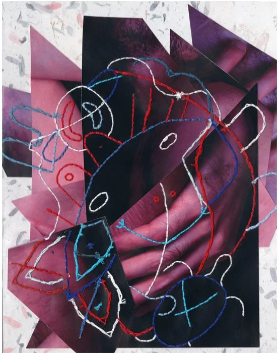 The Quiet Puerto Rican Series - 2 of 3
(Digital Self-portrait Photography, Collage, and Embroidery)