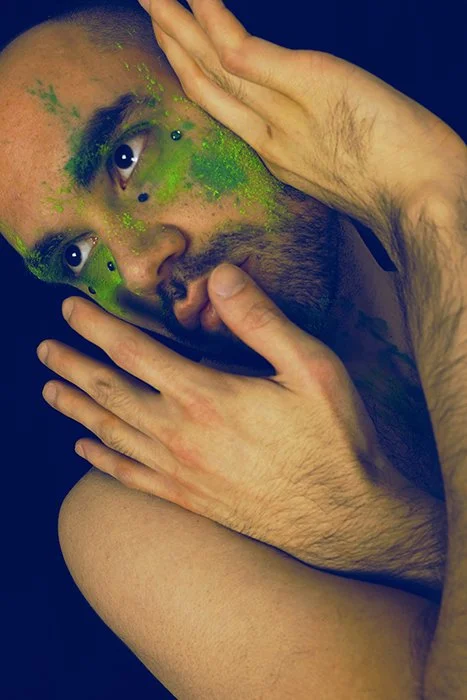 From the book - The [Masc] We Wear -Shades of Earth - Studio Self -Portrait Digital Photography