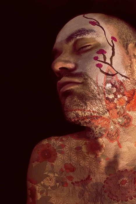 From the book - Yuuma: The Geisha Redux - Adrift in the Wind - Studio Self-Portrait Digital Photography