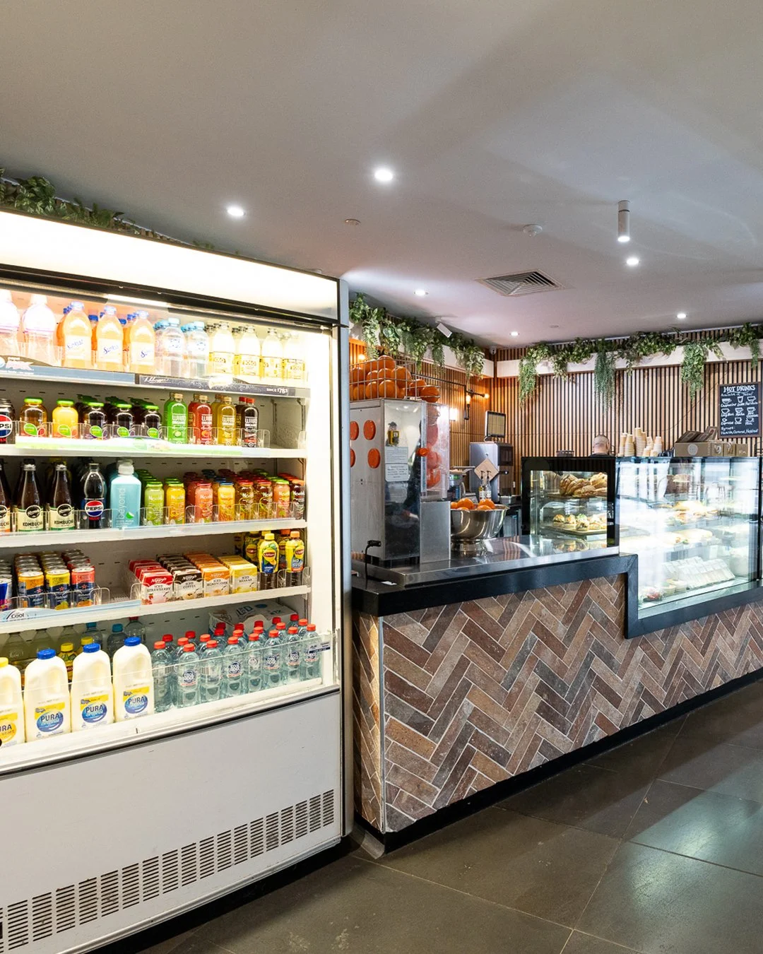 Feeling peckish? Saunter downstairs to our on-site cafe -stocked daily with fresh snacks, strong coffee and every-day essentials. Whatever you need, Red Bean Espresso Bar has got you covered.