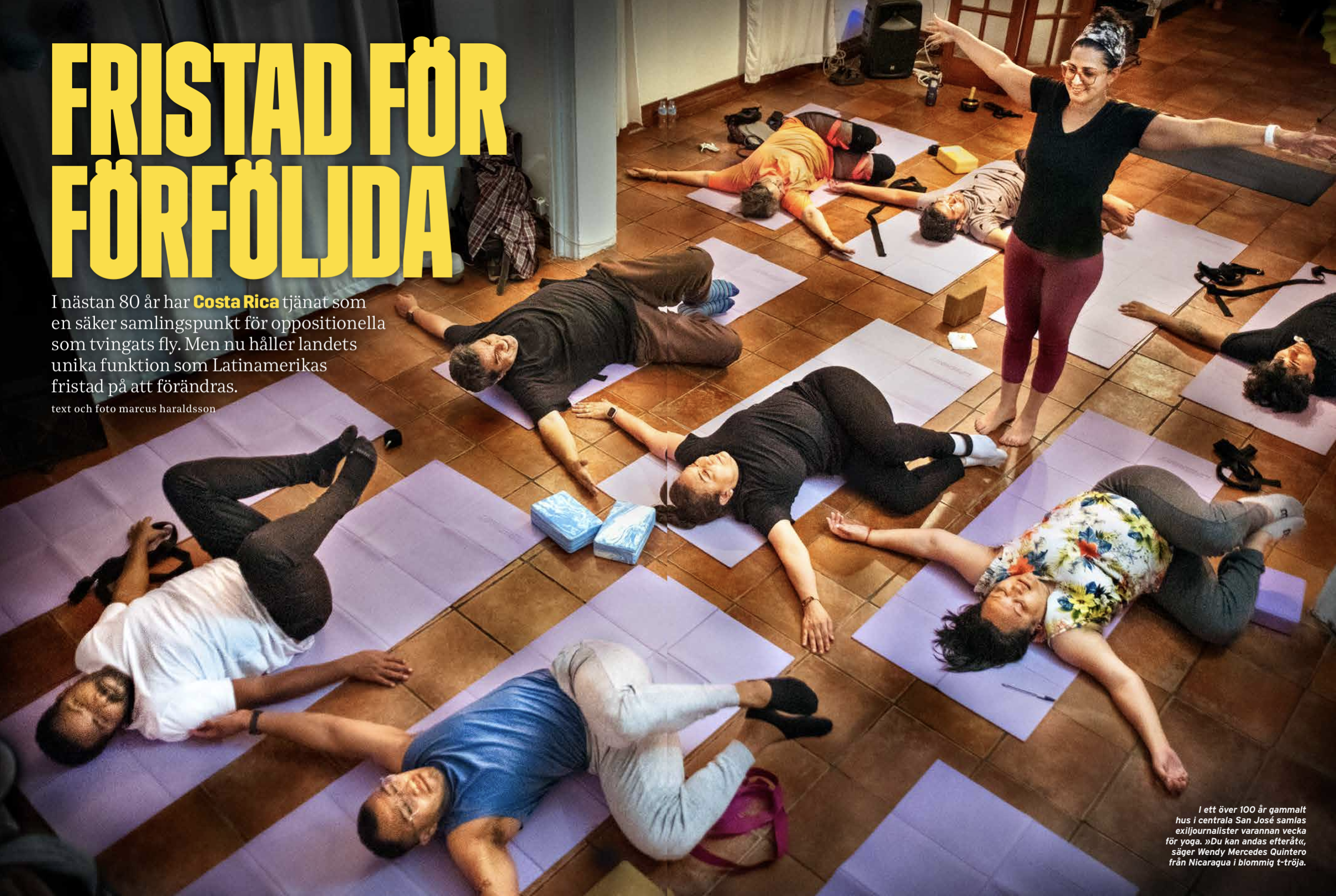 For 80 years, Costa Rica has been a refuge for  human rights defenders. The role is now changing. Cover story for Amnesty Press, Sweden, June 2026. Click image for link.
