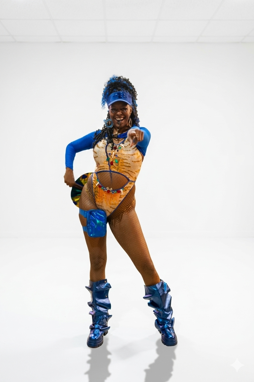 Strictly Vibes Gemmed Monokini