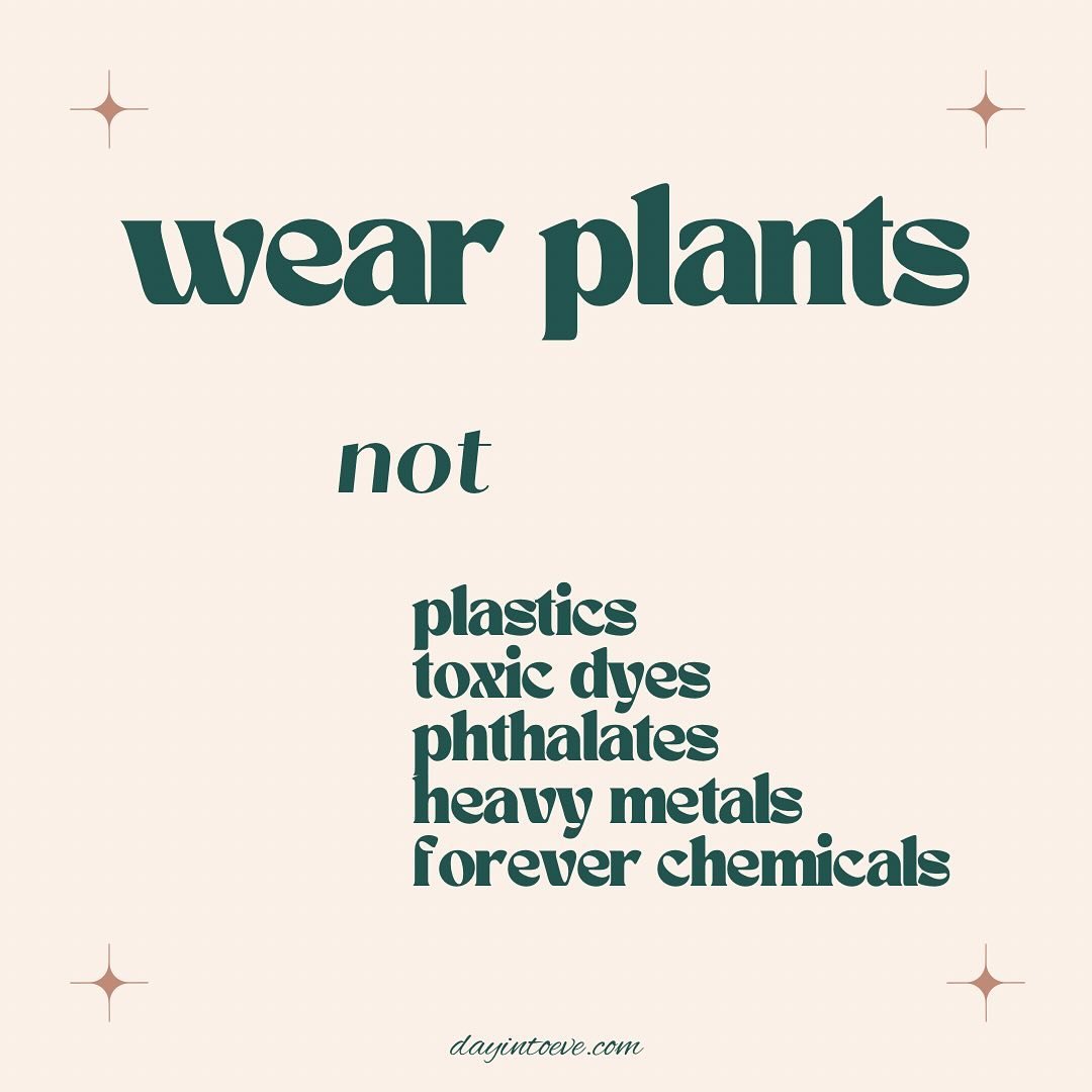 Happy National Textiles Day 🌞

Don&rsquo;t forget, what you wear can impact your health as well as the health of the environment 🌱 

Opt for all natural, clean-choice clothing (instead of wearing plastic aka oil!), see tagged brands and link in bio