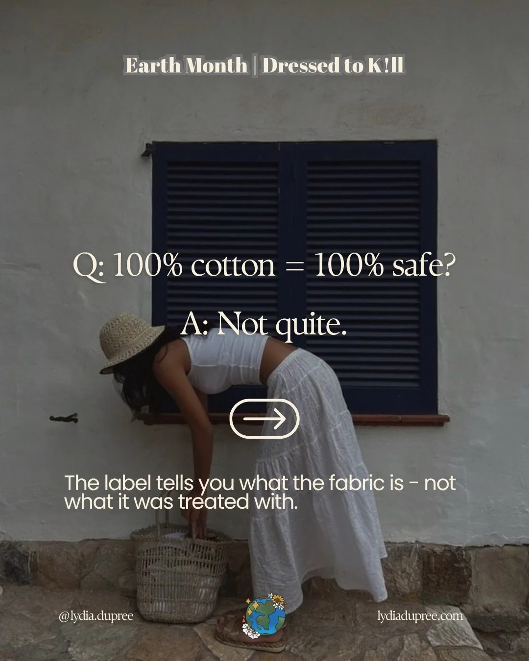 Does cotton automatically mean clothing is nontoxic?

Not quite! 

The fiber is just the start. Clothing production is a chemical cocktail of dyes, treatments, bleaches etc - all on pure fibers. 

Chemicals that are meant to give us colorful options 