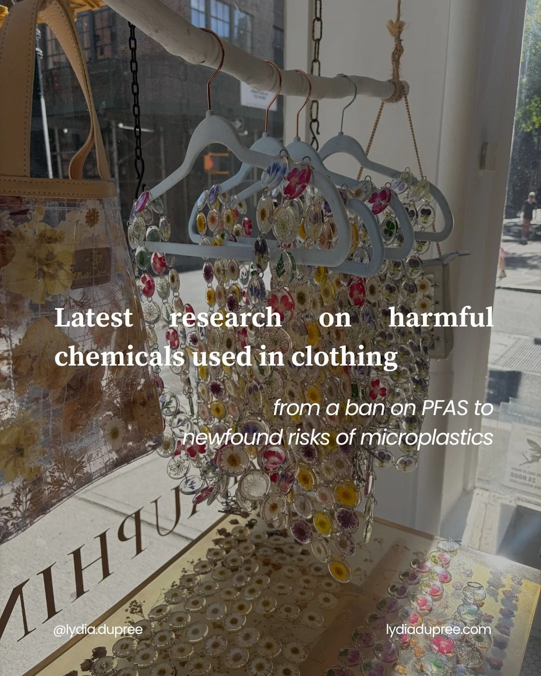 Research + news on chemical safety in clothing I read this week 👩🏻&zwj;🔬

The findings are growing on the use of harsh ingredients in clothing production, and how little they are monitored.

It&rsquo;s a &lsquo;buyer beware&rsquo; market - which c