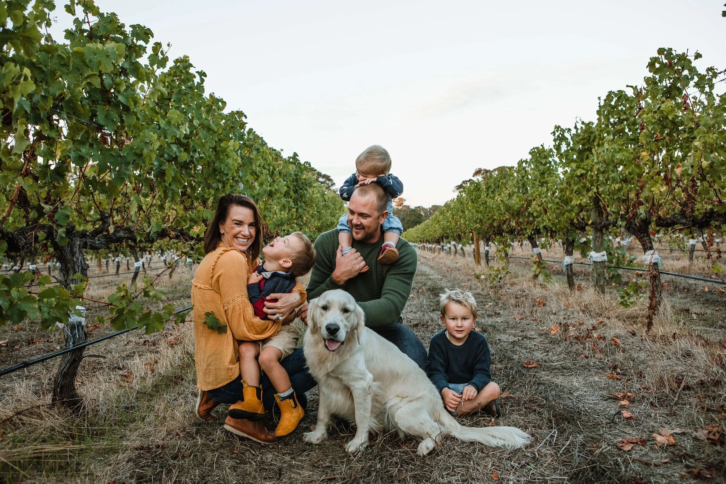 Liz and Travis South West Family Organic Wine MakersHouse of Cards 2022 Ace of Spades Chardonnay Best In Show Decanter World Wine Awards