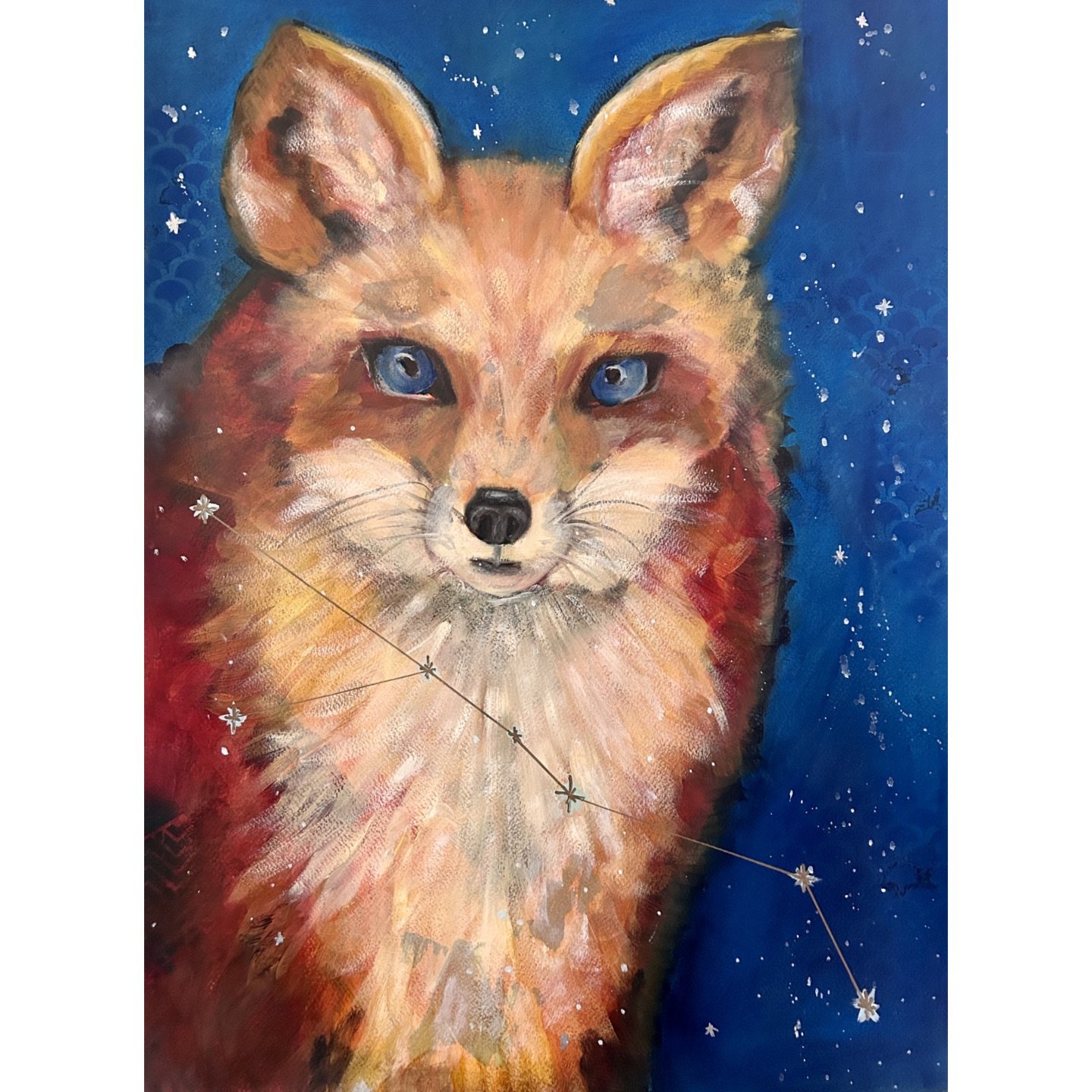 "Volpecula (the Fox)" 30x24