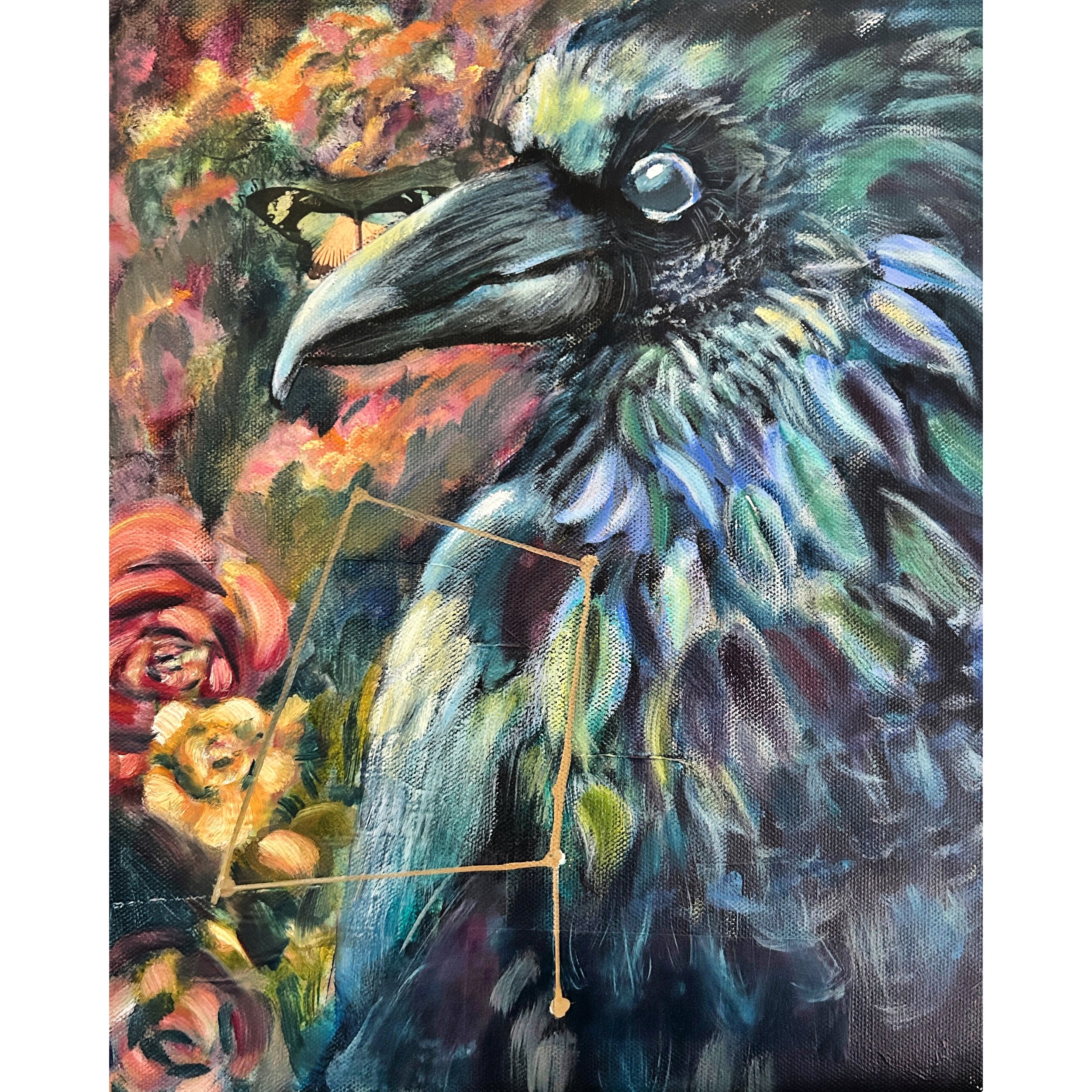 "Corvus (the Crow)" 11x14