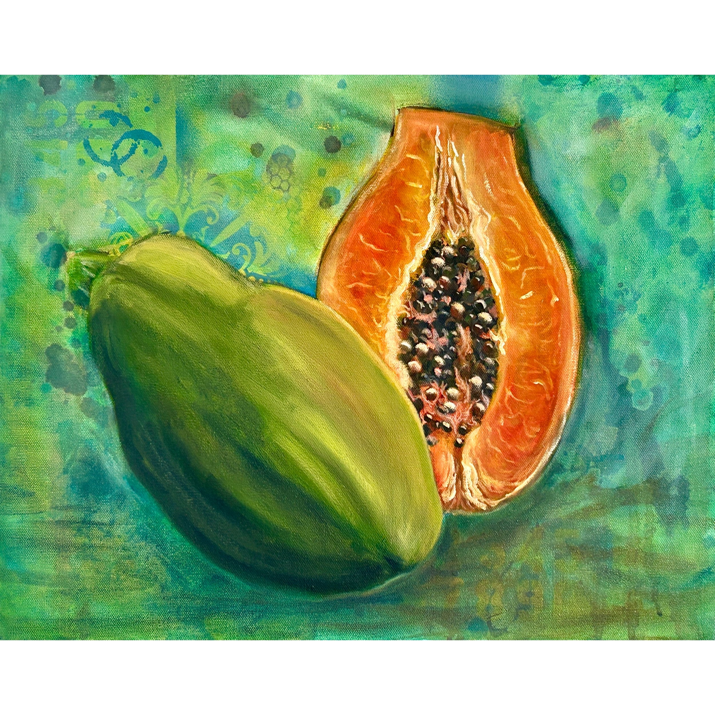 "Golden Papaya" 16x20