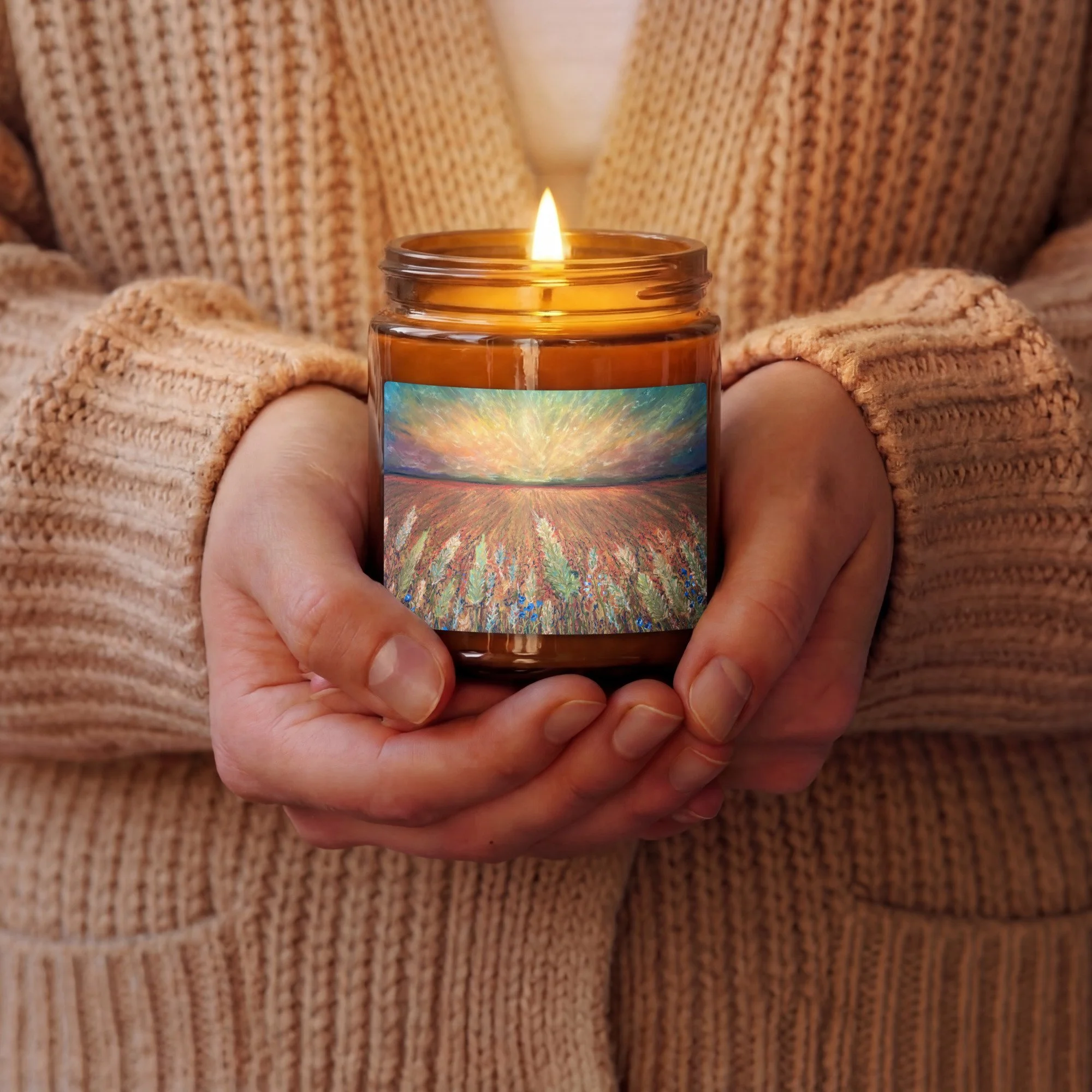Amber Jar Soy Candle