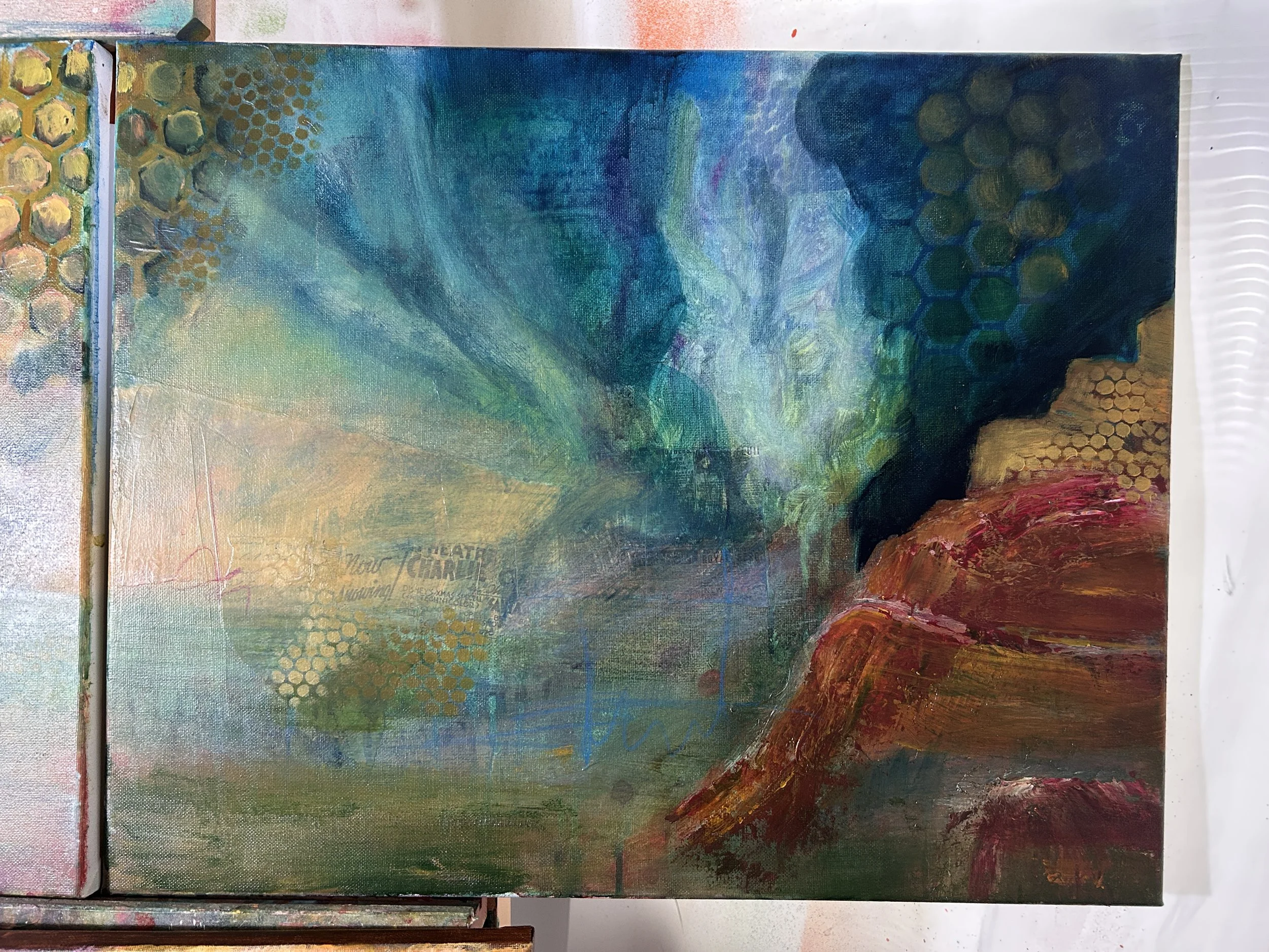 before image of work-in progress that wasn''t working compositionally