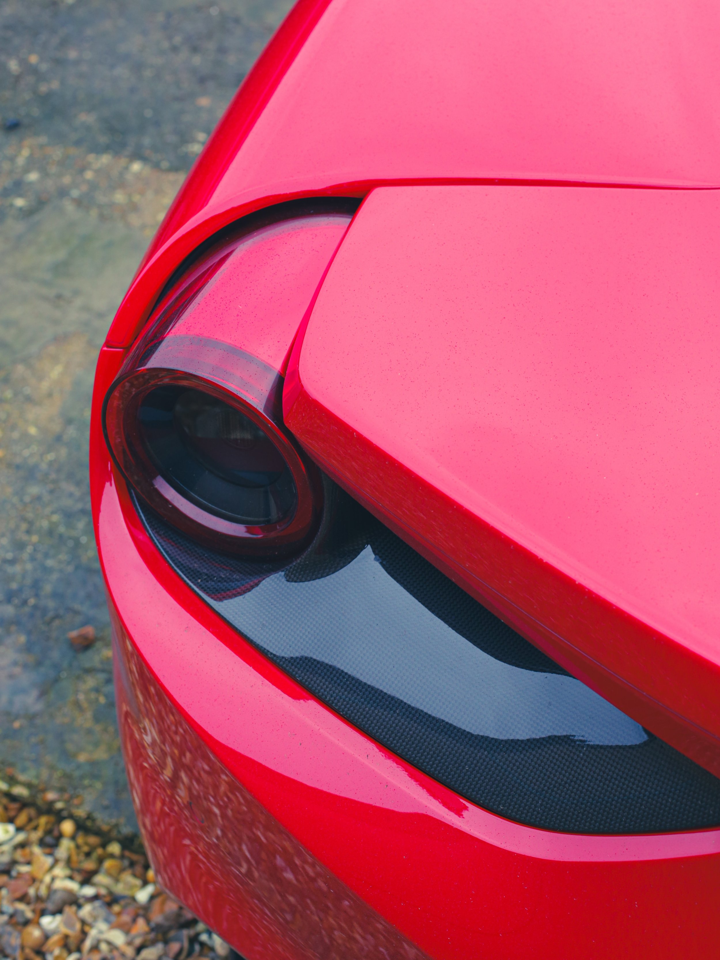 Ferrari 488 &bull; Dash Binnacle Leather replacement 
&bull;
This 488 had suffered from the usual shrinkage that plagues many Ferrari models and subsequently needed to be retrimmed, I sourced a suitable matching black nappa leather and recovered it i