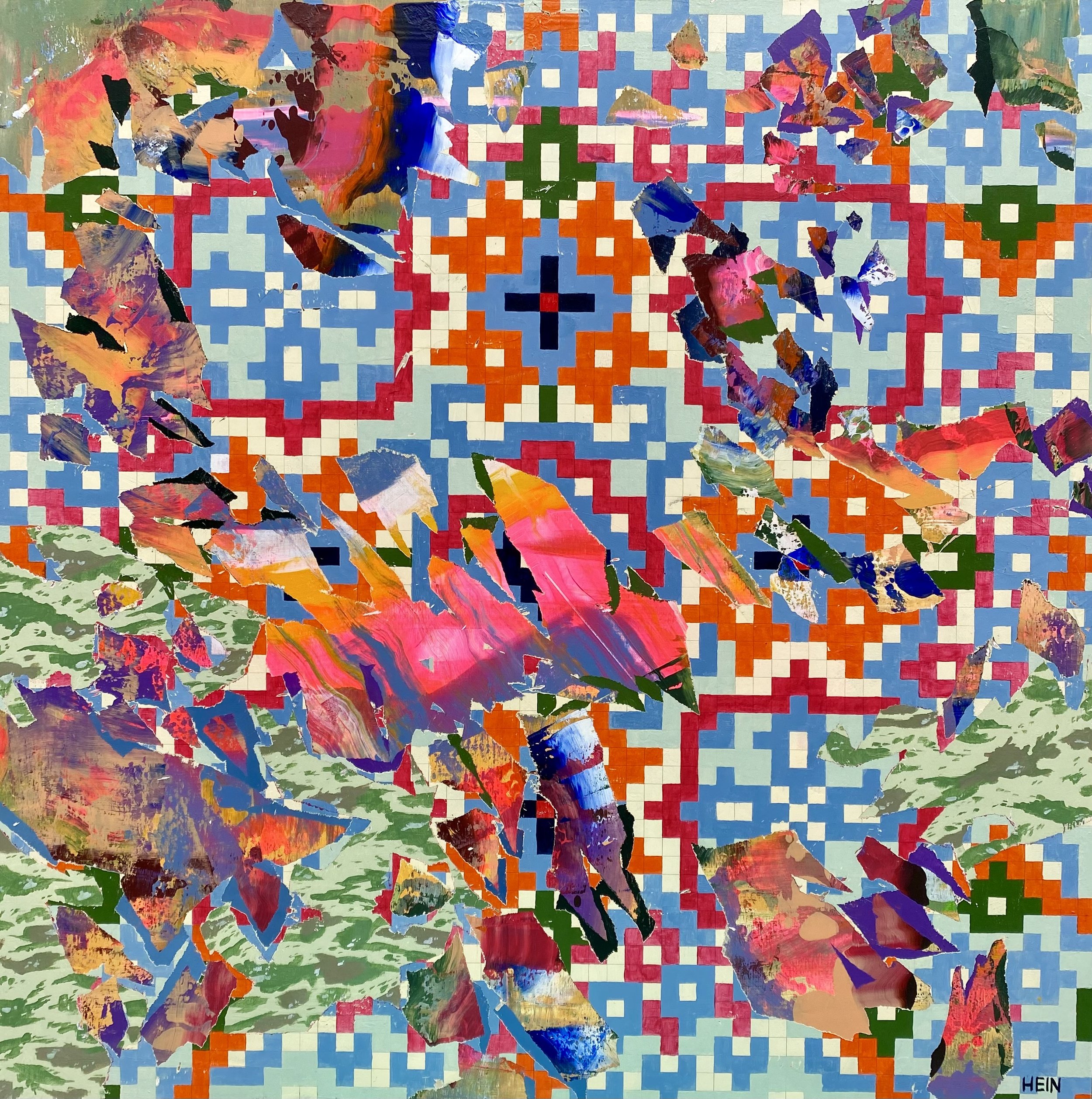 Nathan Hein Painting: Crosshairs