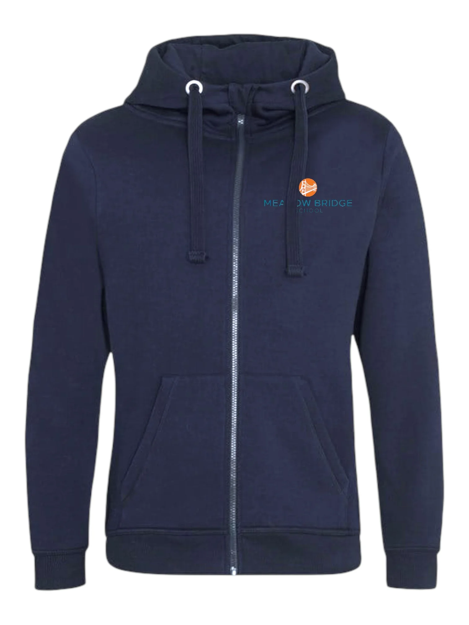 Zip-up Hoodie - Meadow Bridge School