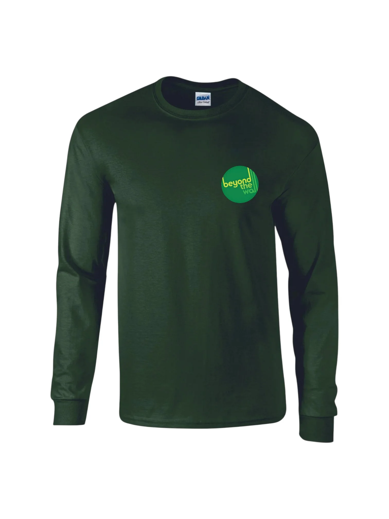 Unisex Forest Green Long Sleeve T-Shirt