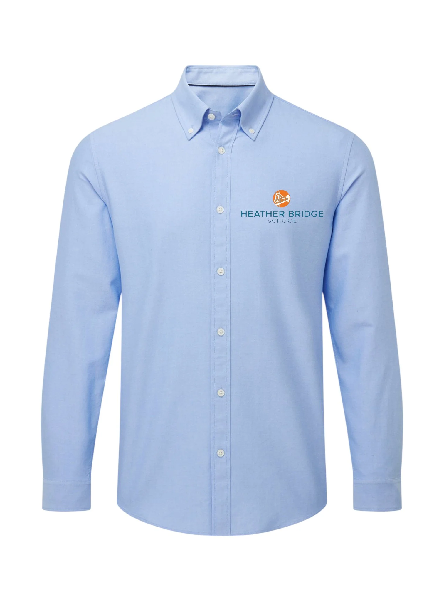 Oxford Shirt - Heather Bridge School logo