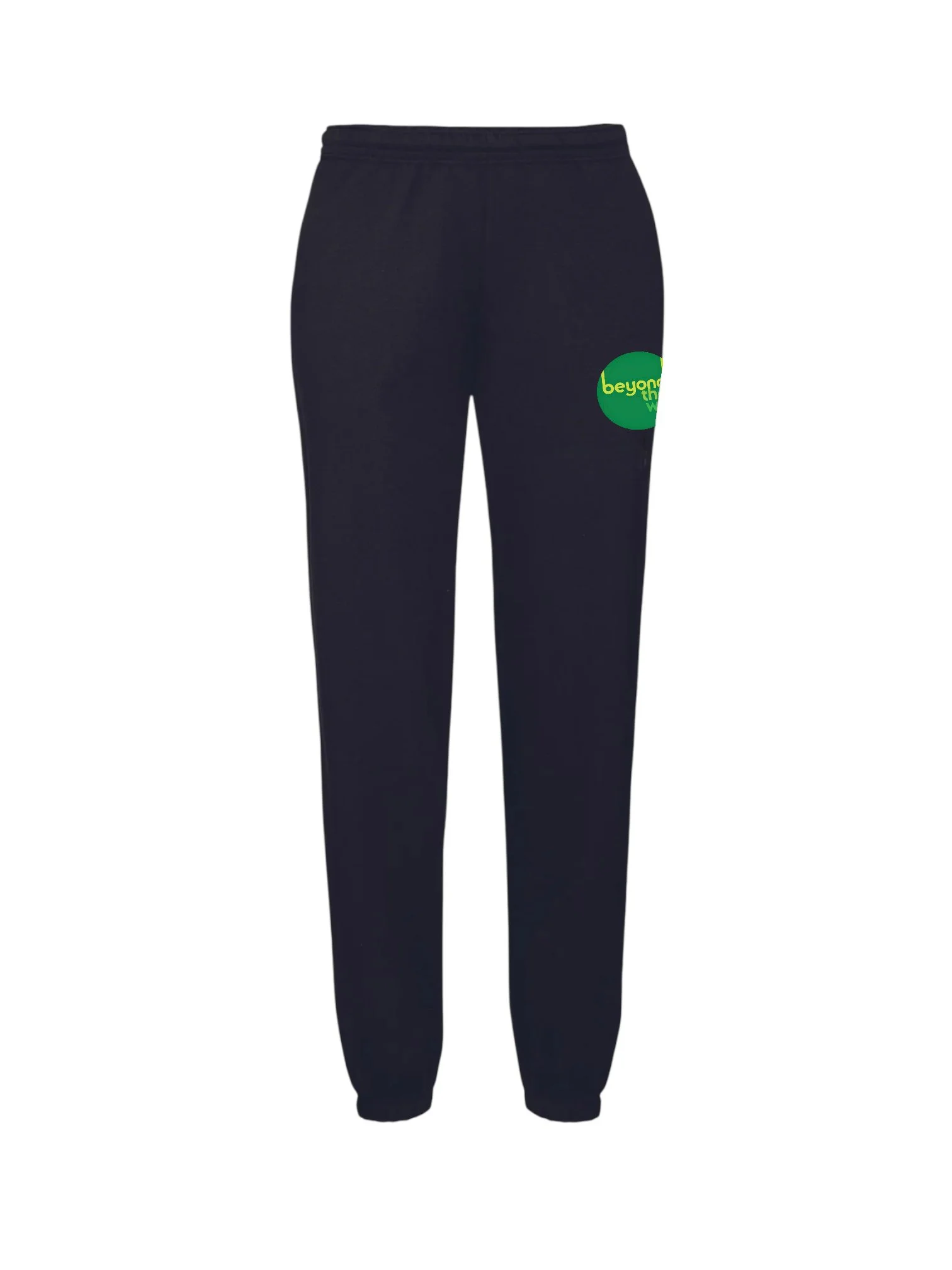 Unisex Adult Black Classic Elasticated Joggers