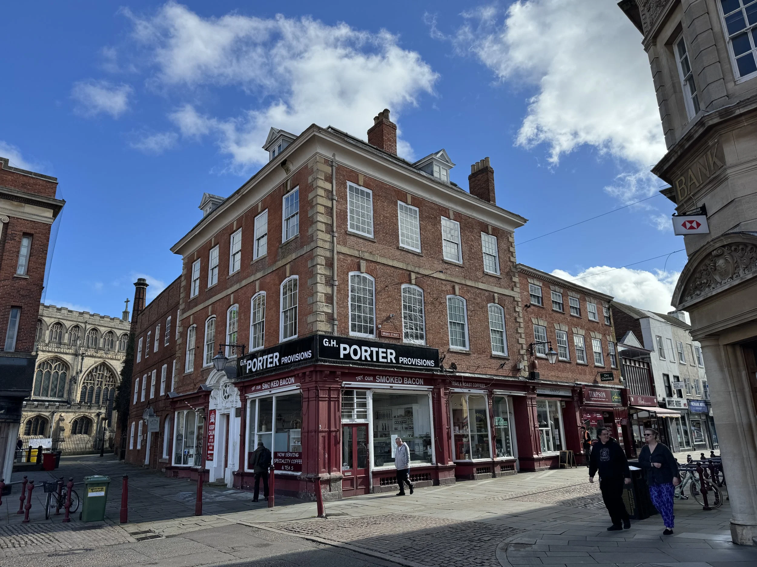 Sarah Earney Architecture & Conservation — Georgian townhouse residential upper floors over retail