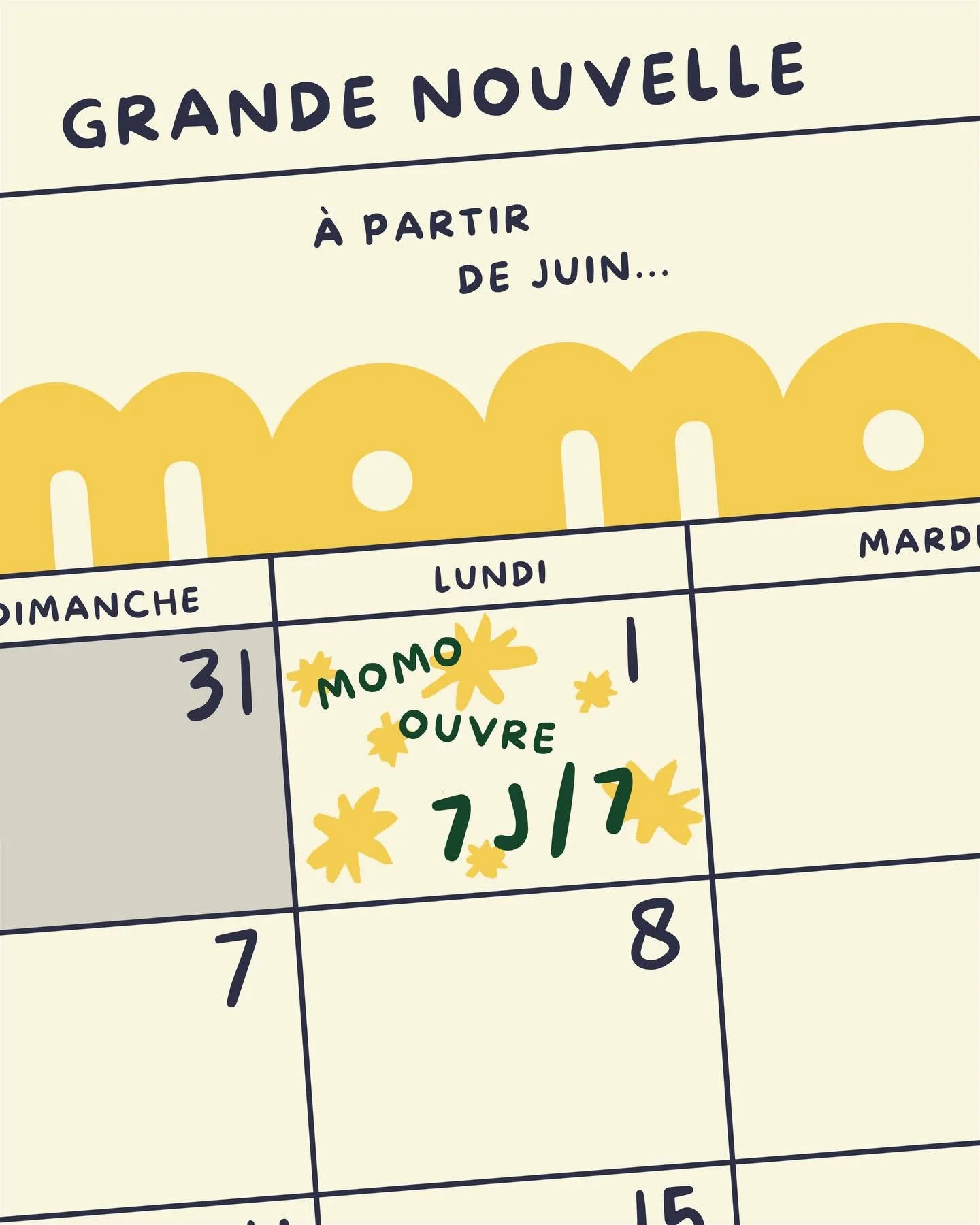 NOUS AVONS UNE GRANDE NOUVELLE POUR VOUS 
🥁🥁🥁🥁🥁🥁🥁🥁
&Agrave; partir du lundi 1er juin, nous serons officiellement ouverts 7 jours sur 7, du lundi au dimanche 🌞 
Des sushi &agrave; tous les jours, pour toutes vos envies 💐

#plantbased #mtlfoo