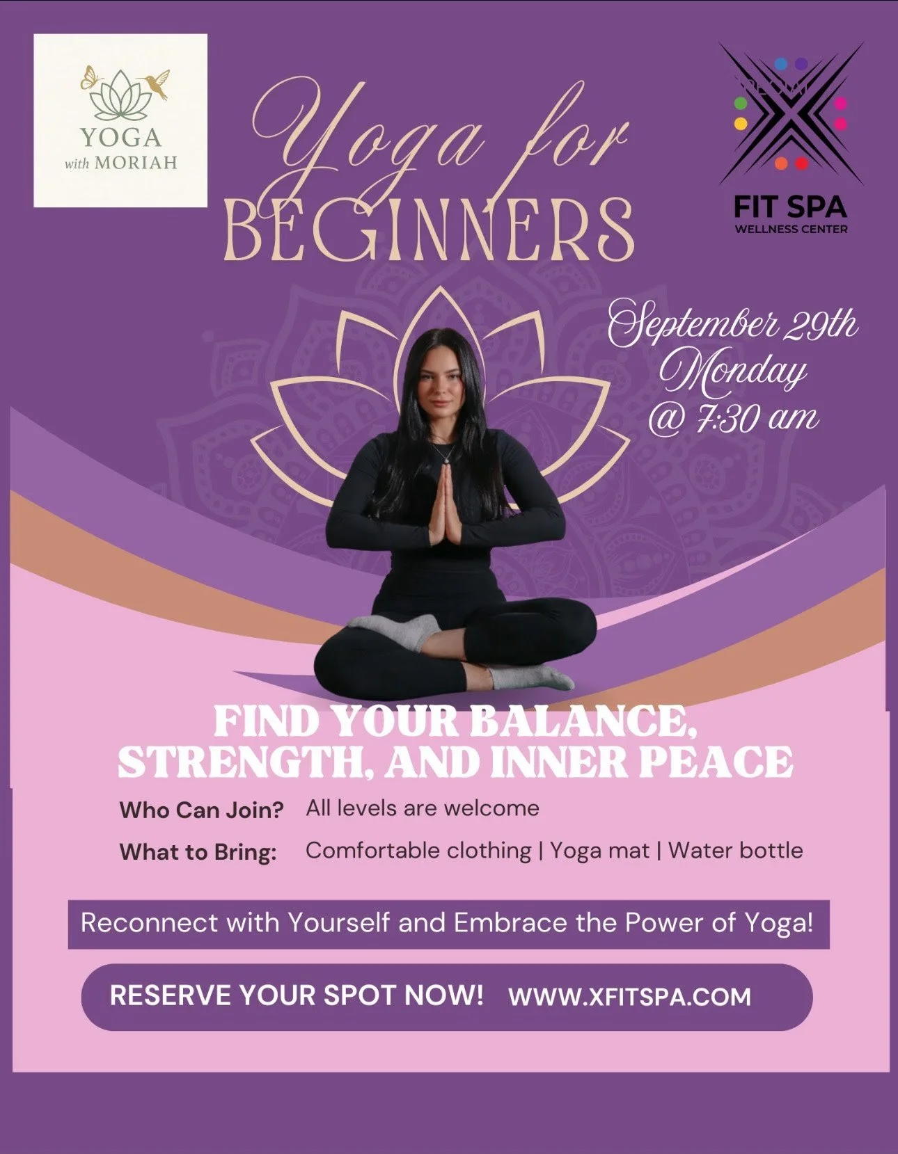 X Fit Spa Yoga For Beginners