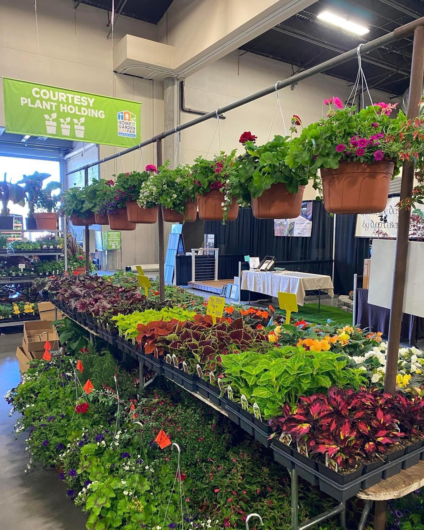 All ready for Home &amp; Garden Idea Fair at Clark County Fairgrounds 🪴🌱
Saturday April 29 , 9-6
Sunday  April 30 , 10-5 
Also @ Vancouver Farmers Mkt. this weekend!