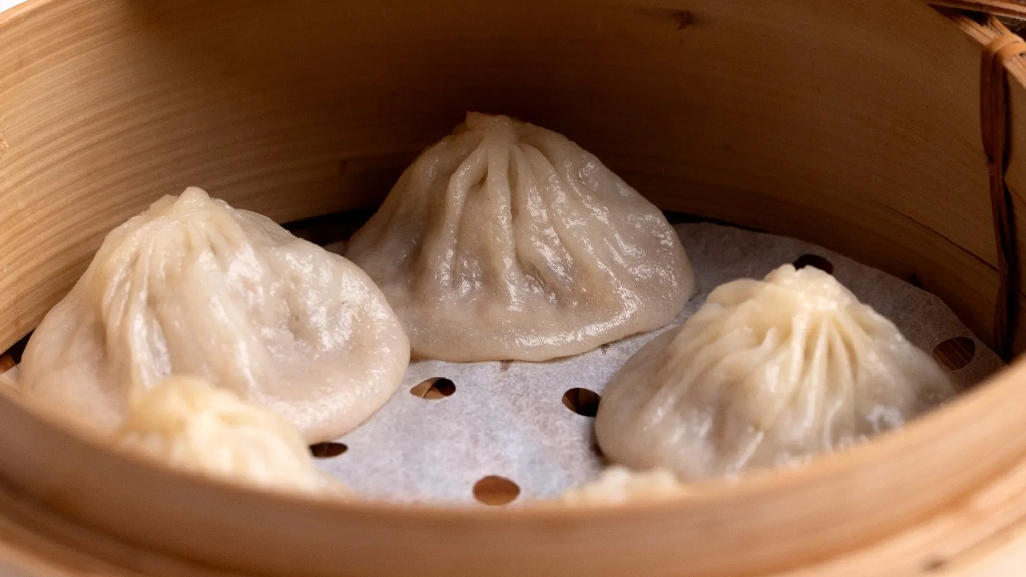 The dumplings at Teddy Wongs