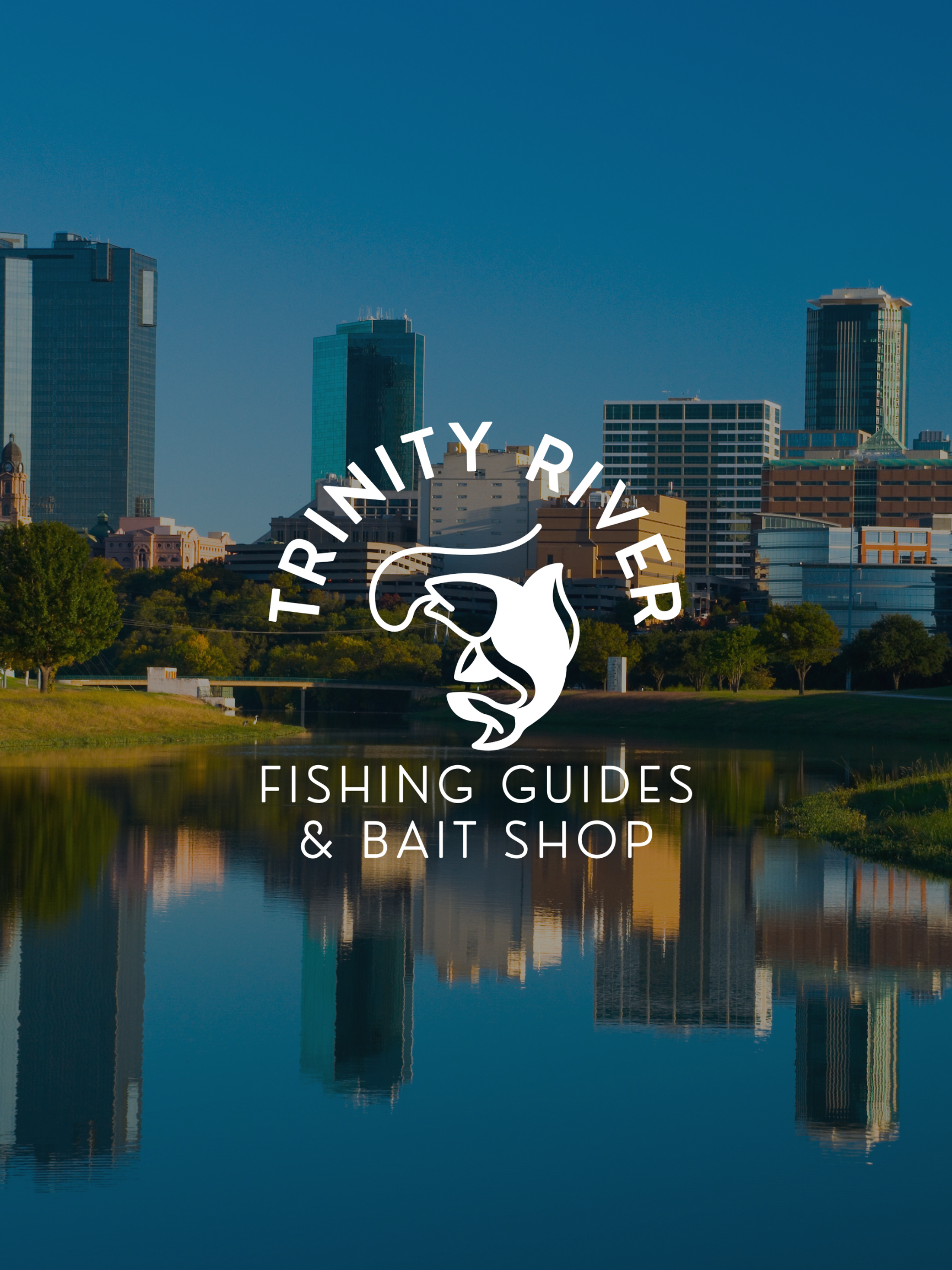 Trinity River Fishing Guides and Bait Shop Poster