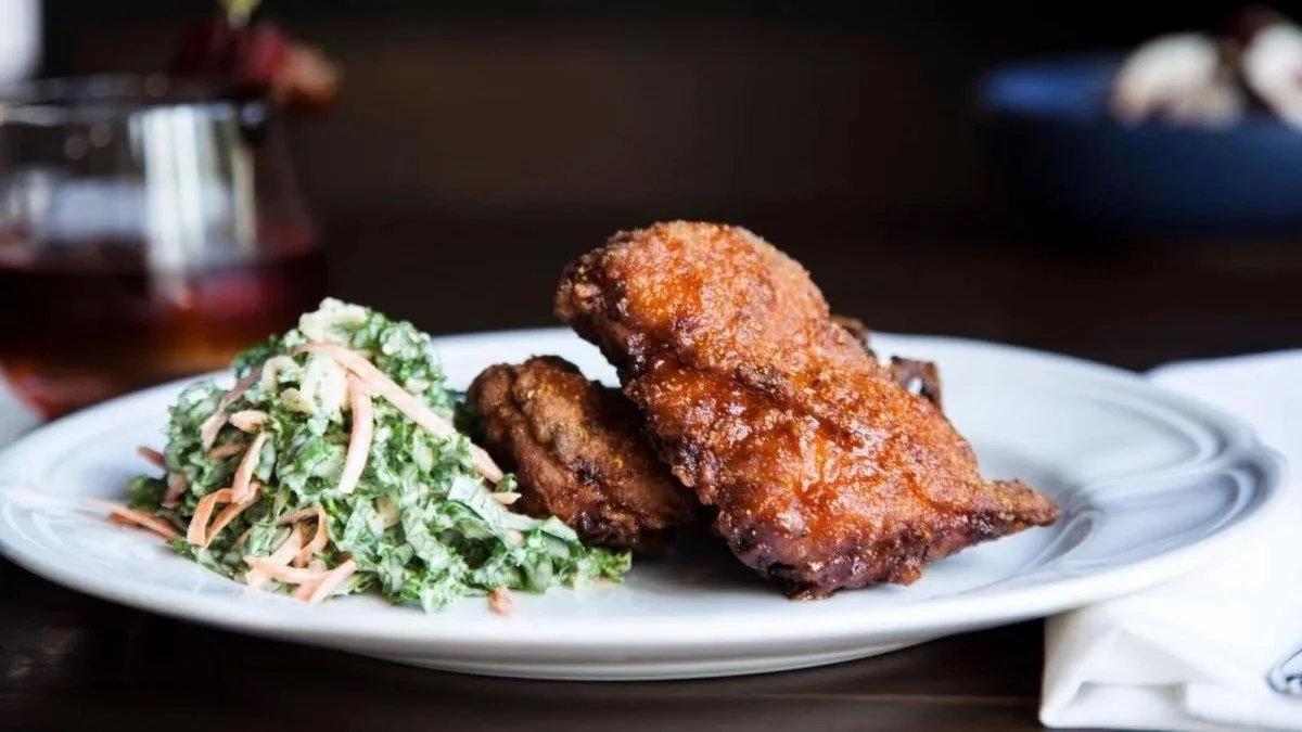Fried chicken at Fixe Southern House in Fort Worth