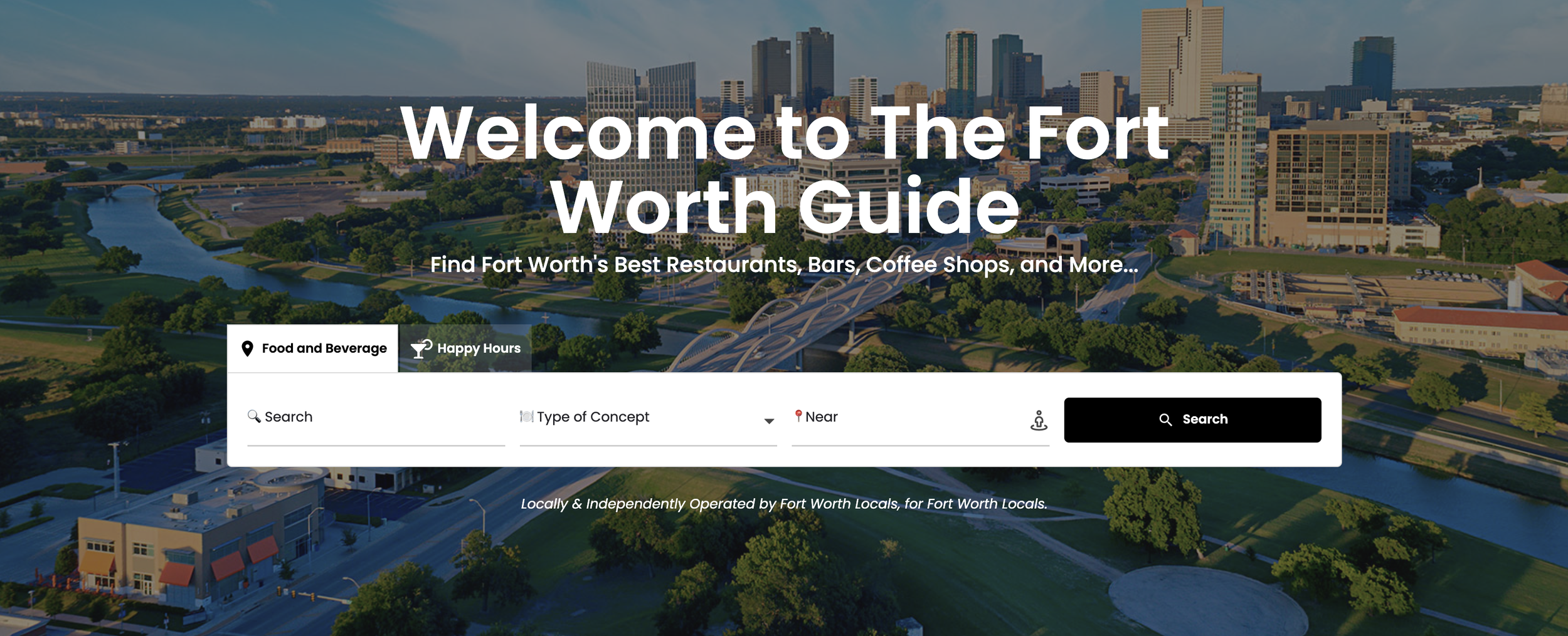 The Fort Worth Guide home page