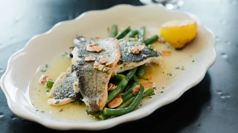 A fish dish at Walloon's in Fort Worth