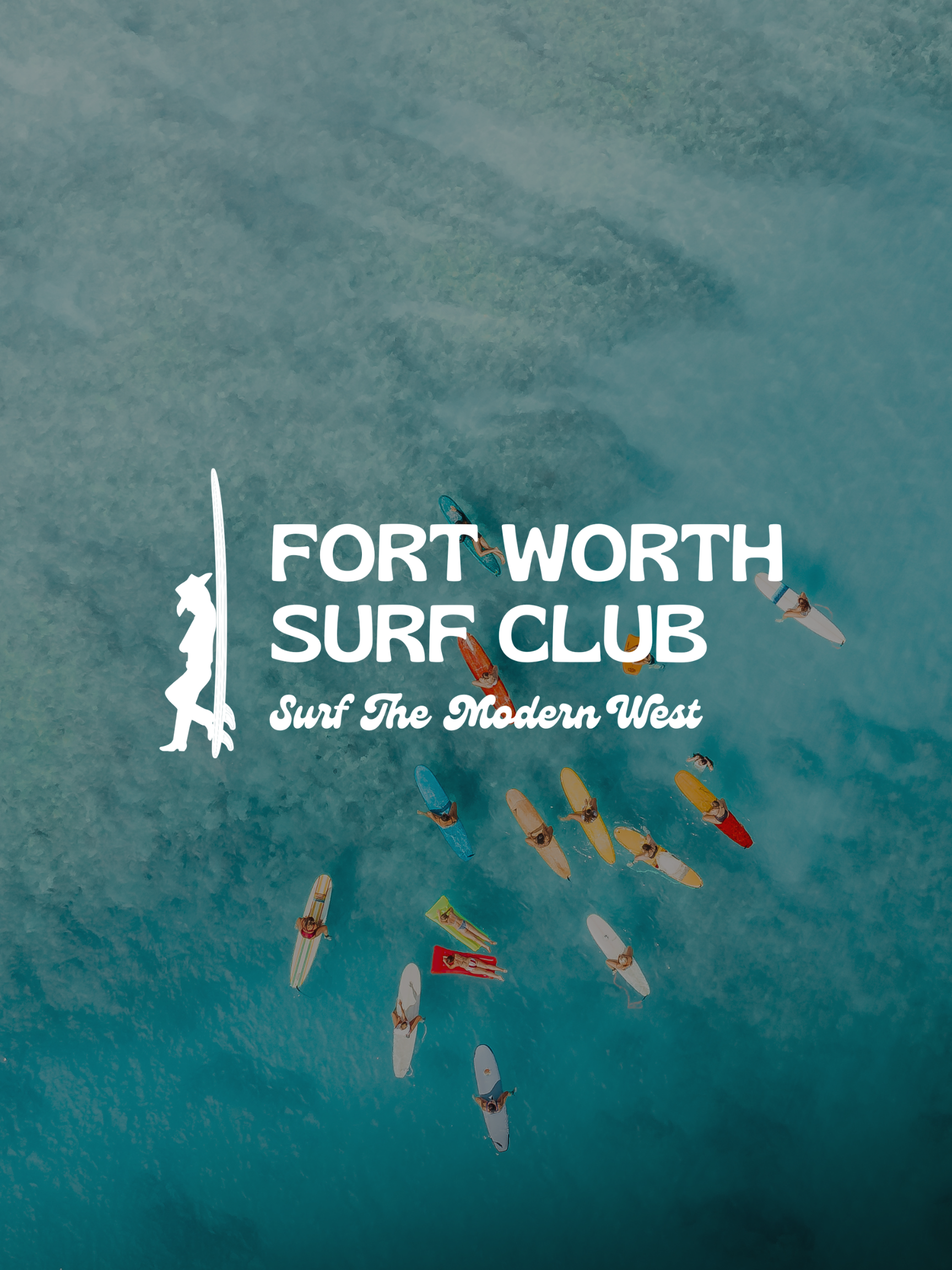 Fort Worth Surf Club Poster